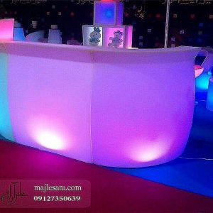 خدمات مجالس - میز بار سه تکه