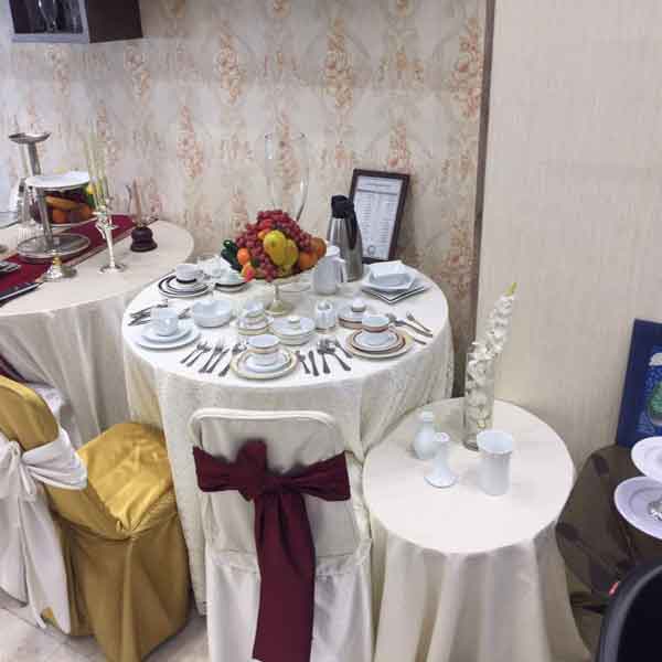 خدمات مجالس - اجاره میز شام